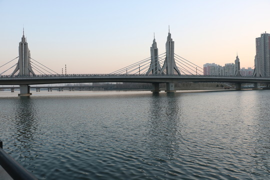 北京通州運河玉帶河橋
