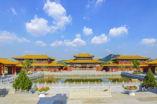 山東青州龍興寺風(fēng)光