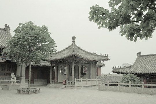 濟(jì)南千佛山老照片