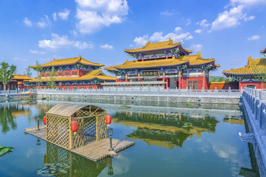 山東青州龍興寺風(fēng)光