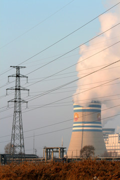電塔 熱電廠
