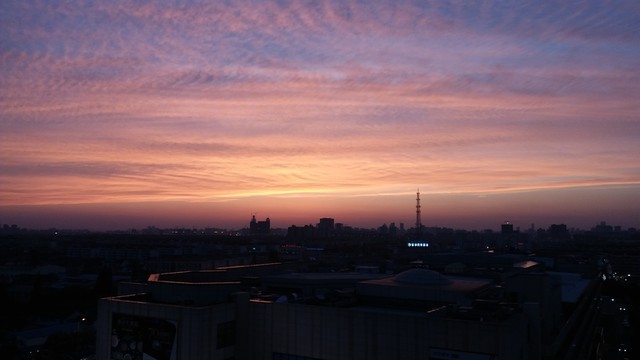 夕陽西下
