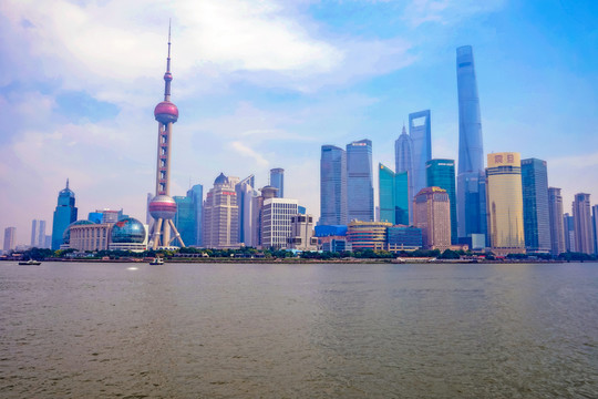 上海外灘 陸家嘴 東方明珠