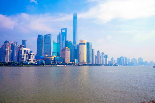 上海摩天大樓 陸家嘴 上海中心