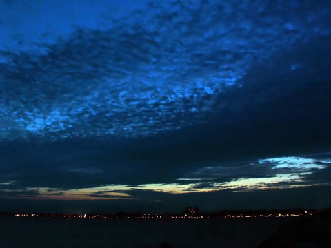 夜晚的天空