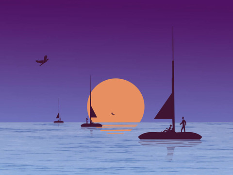 海上夜生活