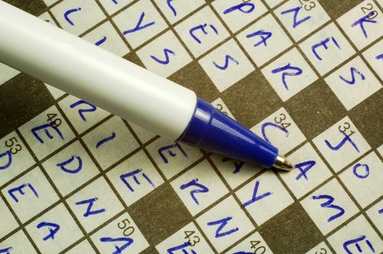 縱橫字謎