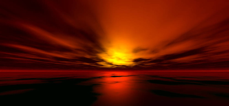夕陽(yáng)的背景