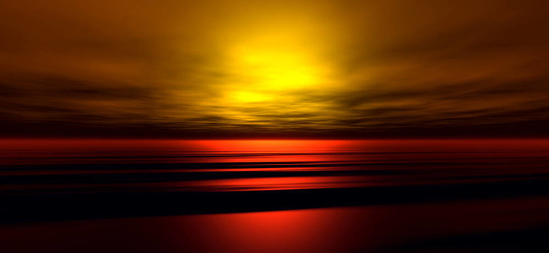 夕陽的背景