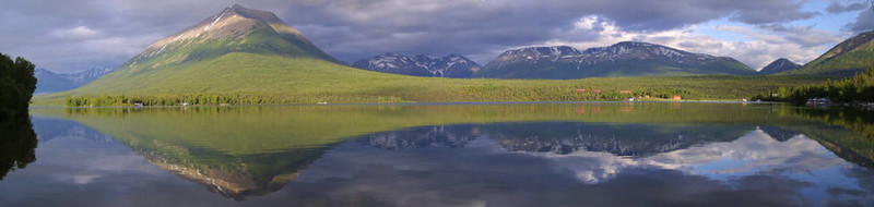 克拉克湖全景