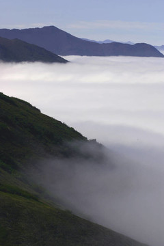 和平的Mountains