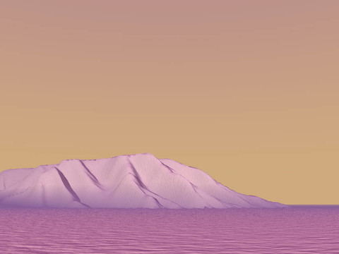 紫色的天空