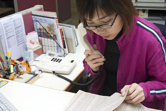 辦公室的女士