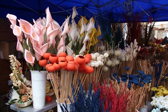 木制的鮮花店