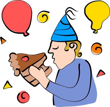 過生日的男孩