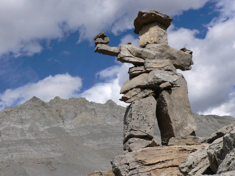 小型inukshuk