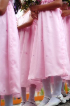 軟焦點(diǎn)花女孩