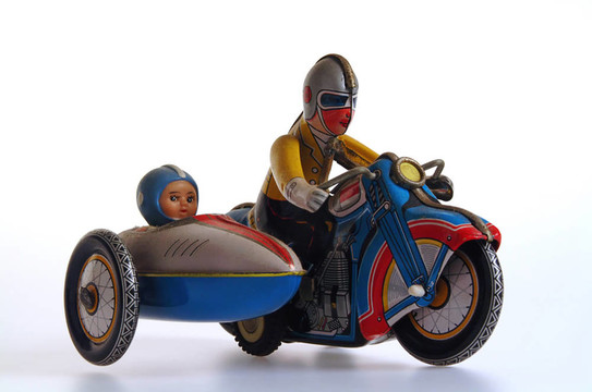 鐵皮玩具摩托車和三輪摩托車
