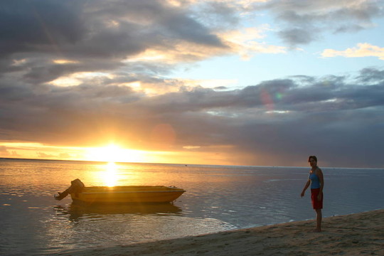 日落Mauritiu