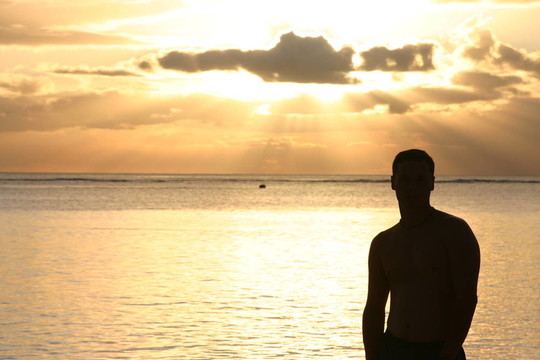 日落Mauritiu