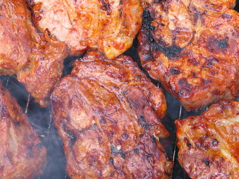 燒烤的肉