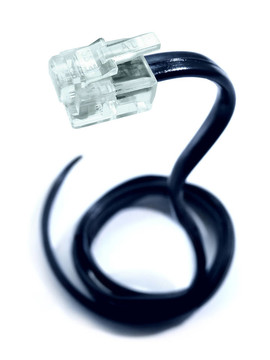 與RJ-45連接器電纜
