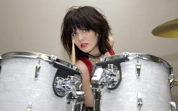 美麗的Drummer Girl