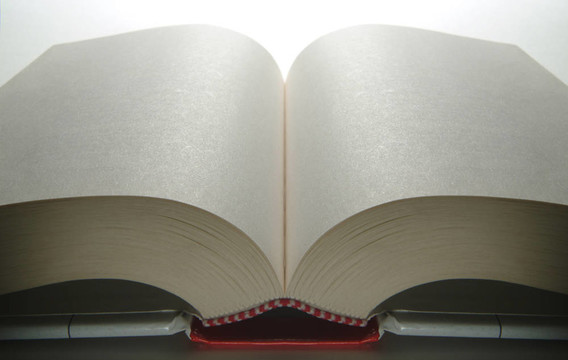 打開的書