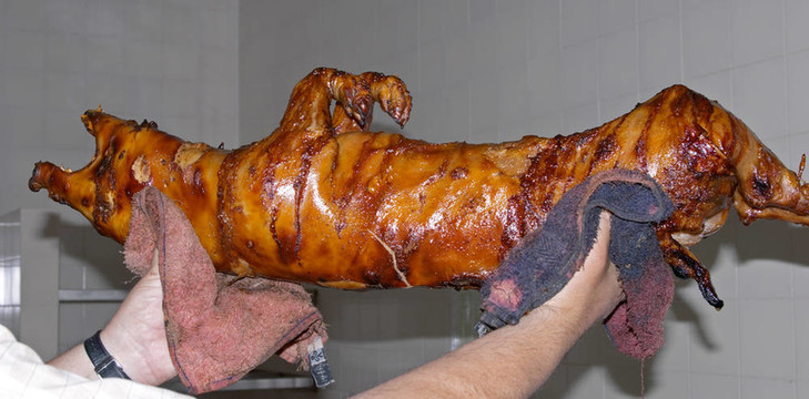 烤豬肉