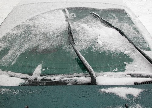 冬季擋風玻璃