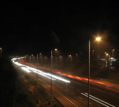 夜間公路交通