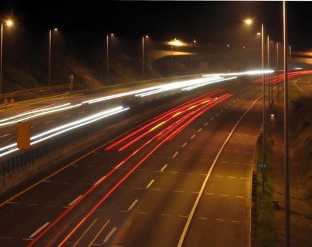 夜間公路交通
