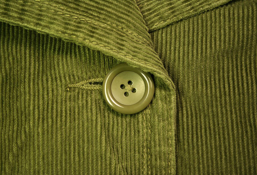 綠色燈芯絨