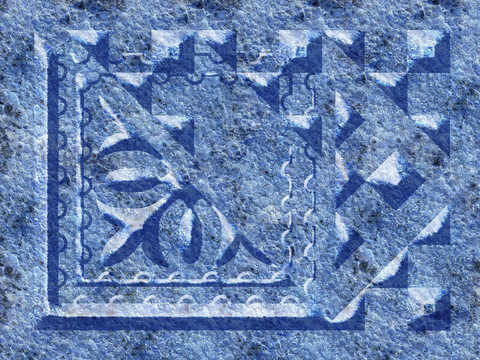 藍(lán)色的抽象設(shè)計(jì)