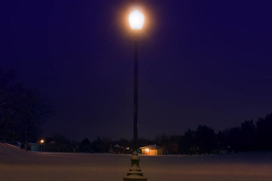 暴風(fēng)雪過后的夜晚