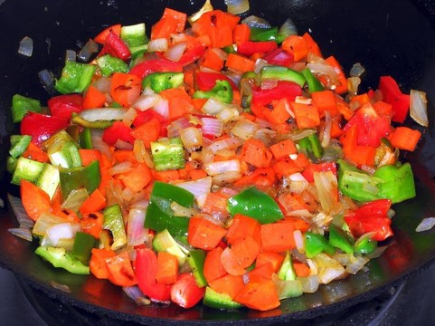 中國(guó)炒蔬菜