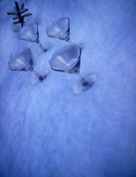 派對玻璃冰雪