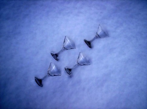 派對(duì)玻璃冰雪