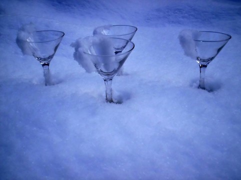 派對玻璃冰雪