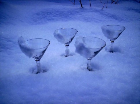 派對玻璃冰雪