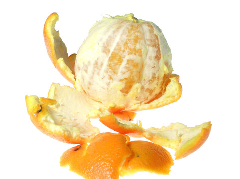 橘子去皮