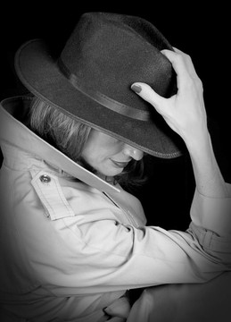 Shady Lady BW