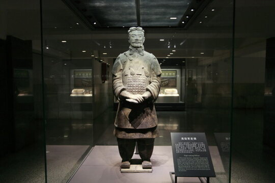 秦始皇 兵馬俑 將軍俑 軍史俑