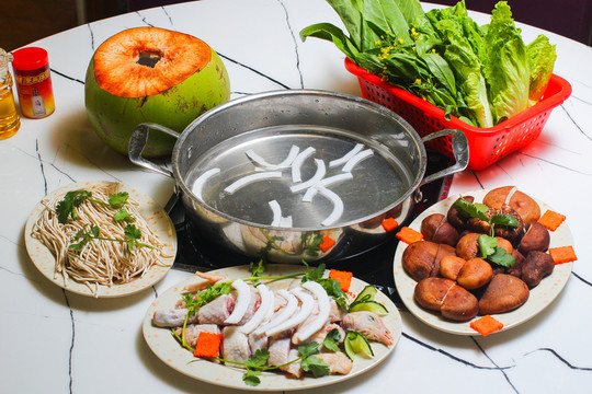 椰子雞套餐 椰子雞