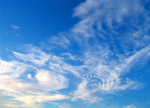 冬季的天空