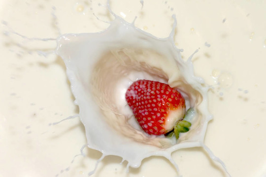 草莓飛濺