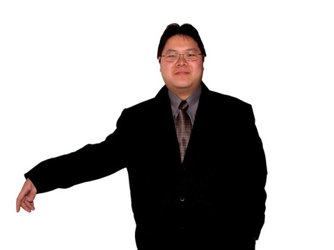 信心商人的手