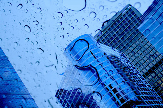 建筑和雨