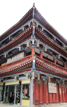 中式仿古建筑 局部