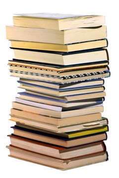 堆書